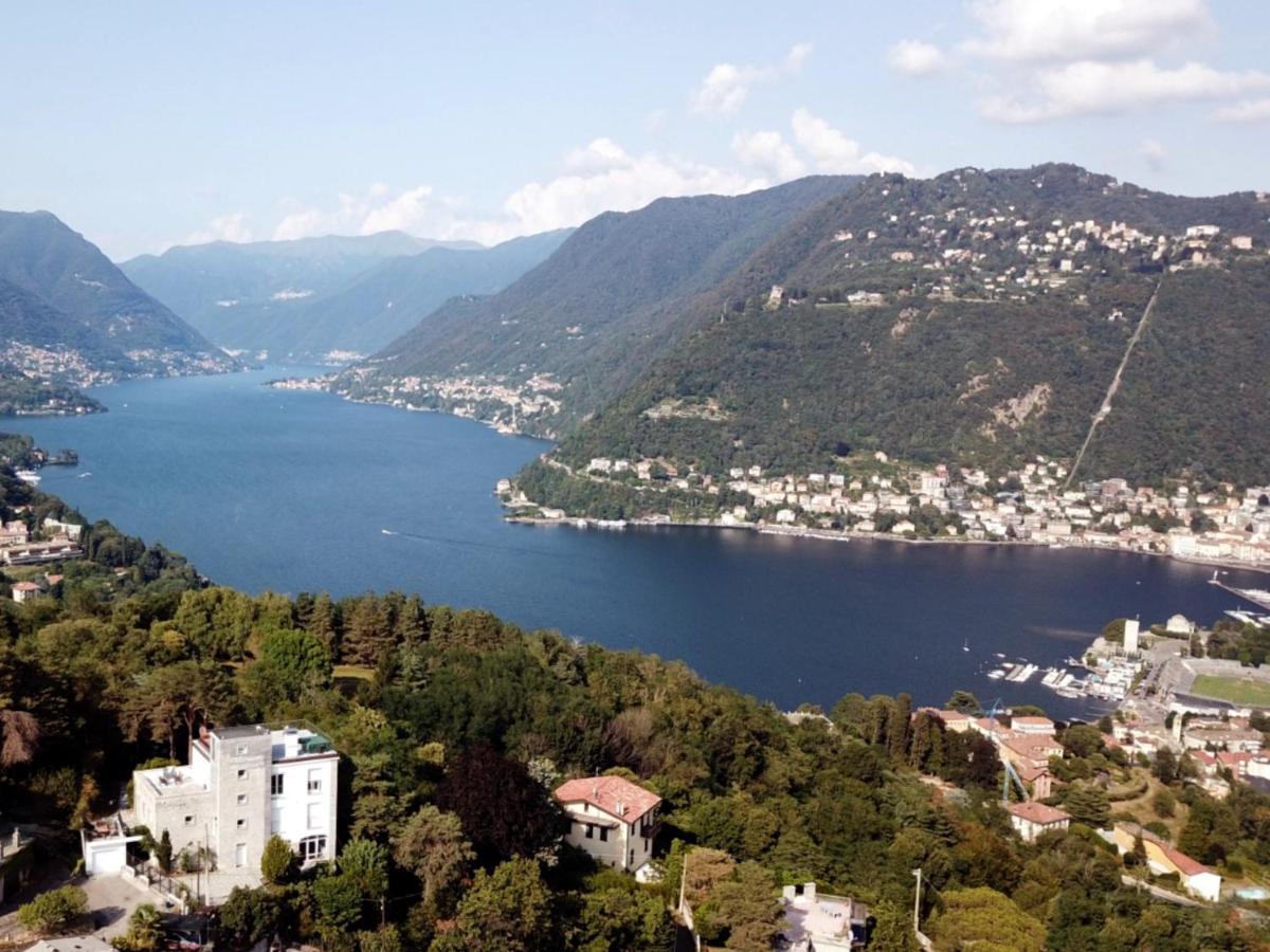 Penthouse - Villa Cardano Como Exterior foto