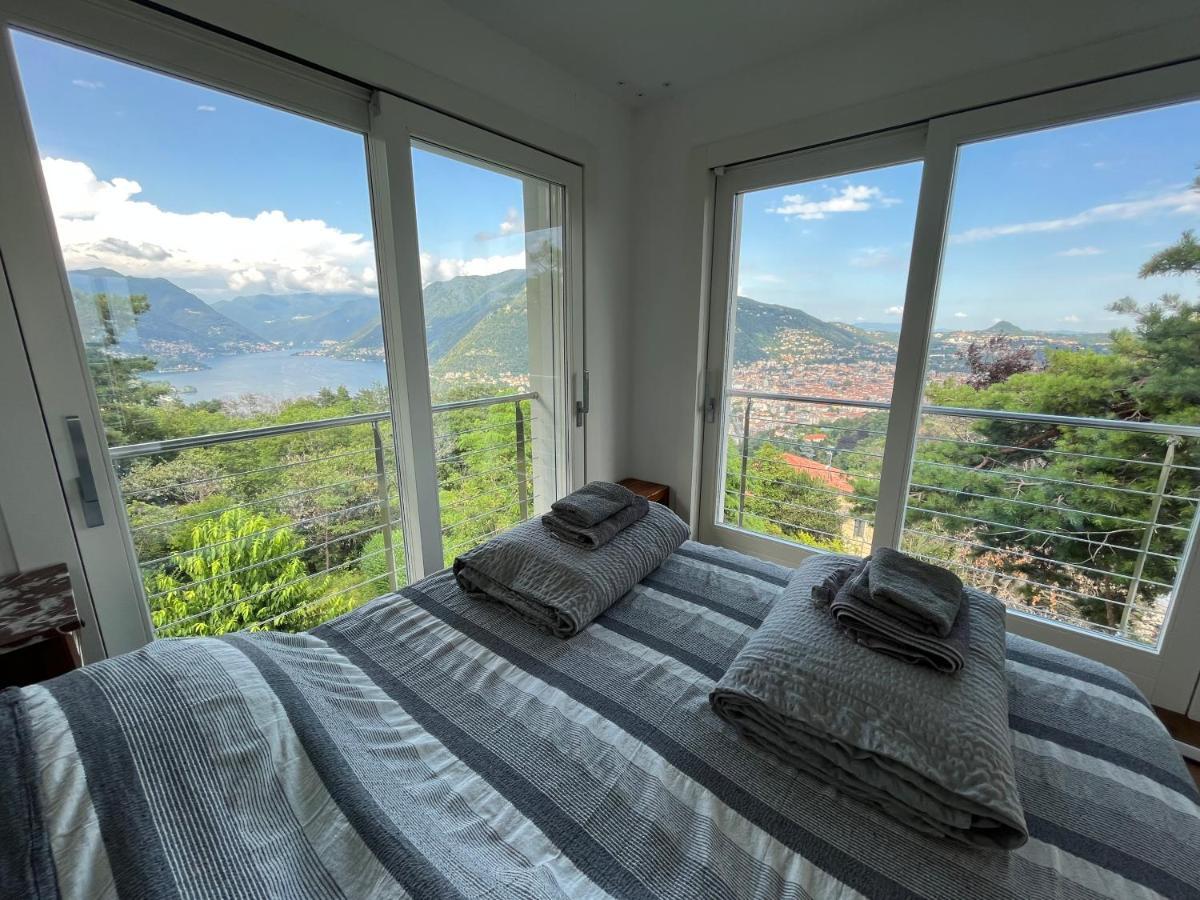 Penthouse - Villa Cardano Como Exterior foto