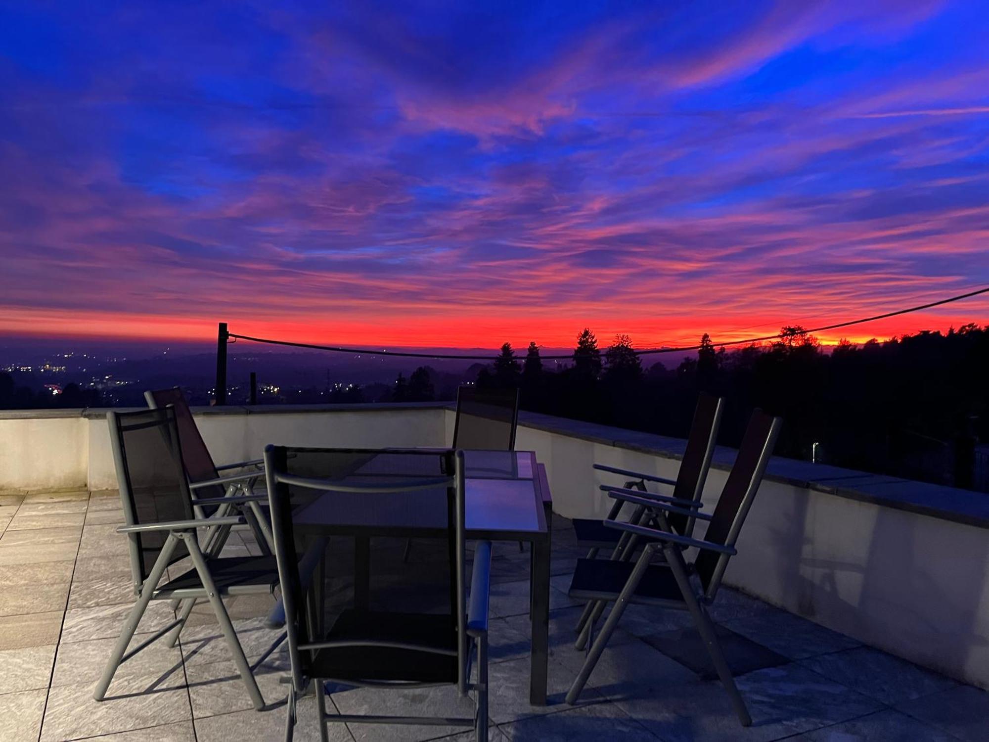 Penthouse - Villa Cardano Como Exterior foto